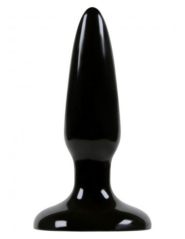Korek Analny Pleasure Plug Mini Black - Małe Korki Analne - 1