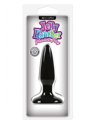 Korek Analny Pleasure Plug Mini Black - Małe Korki Analne - 2