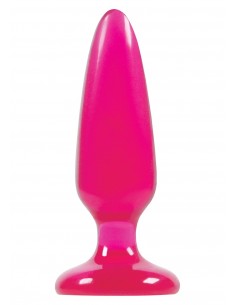 Korek Analny Pleasure Plug Small Pink - Małe Korki Analne - 1