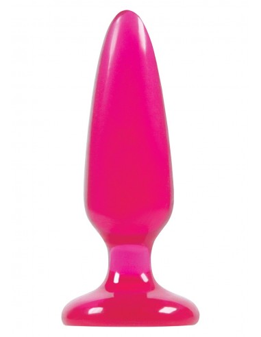 Korek Analny Pleasure Plug Small Pink - Małe Korki Analne - 1