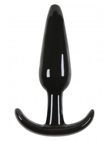 Korek Analny Jelly Rancher T-Plug Black - Małe Korki Analne - 1