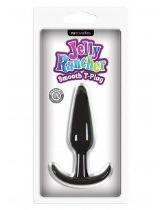 Korek Analny Jelly Rancher T-Plug Black - Małe Korki Analne - 1 2