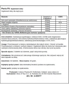 PENIS FIT (60 PCS) LAVETRA - Powiększenie penisa - 1 2