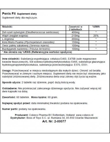 PENIS FIT (60 PCS) LAVETRA - Powiększenie penisa - 2