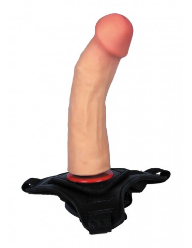 Strap-On Atena Strap On-Loveclonex 6,5""""-Vibration - Strap-ony, dilda na pasku z wibracją - 8