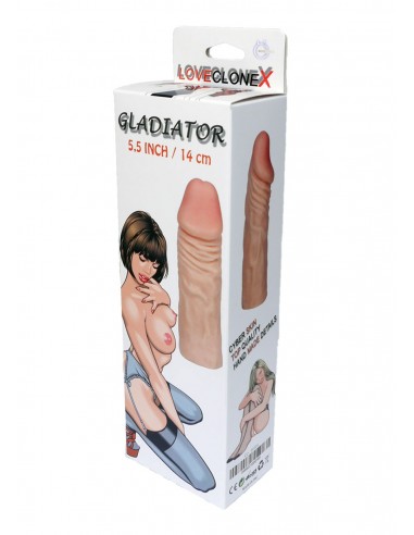 Stymulator-GLADIATOR-5,5"""" - Przedłużki i nakładki na penisa - 5