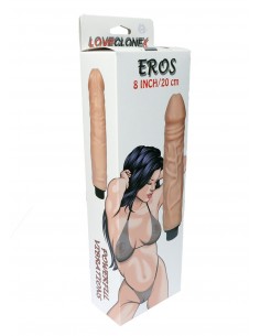 Realistyczny W Dotyku Wibrator Eros-Loveclonex 8""""-Vibration - Wibratory Realistyczne - 1 2