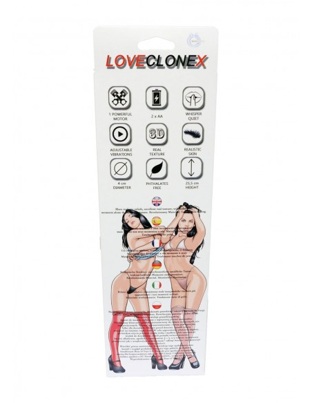 Realistyczny W Dotyku Wibrator Amor-Loveclonex 9""""-Vibration - Wibratory Realistyczne - 4