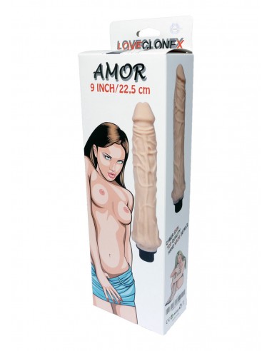 Realistyczny W Dotyku Wibrator Amor-Loveclonex 9""""-Vibration - Wibratory Realistyczne - 5