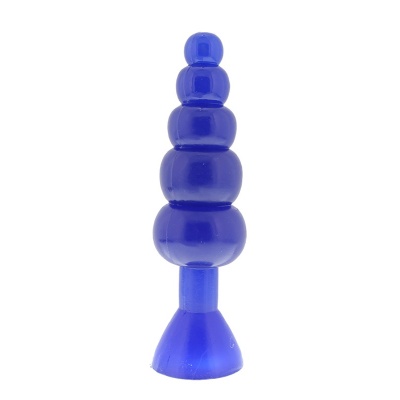 Korek Analny Bendable Butt Rattler Blue - 1