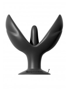 Korek Analny Mega Insta Gaper Black - Ogromne Korki Analne XXL - 1