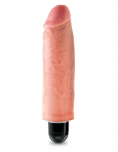 KING COCK 6"""" VIBR STIFFY FLESH - Wibratory Realistyczne - 1