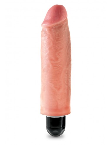 KING COCK 6"""" VIBR STIFFY FLESH - Wibratory Realistyczne - 1