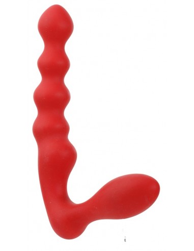 Korek Analny Purrfect Silicone Strapless Strap On - Duże Korki Analne - 1