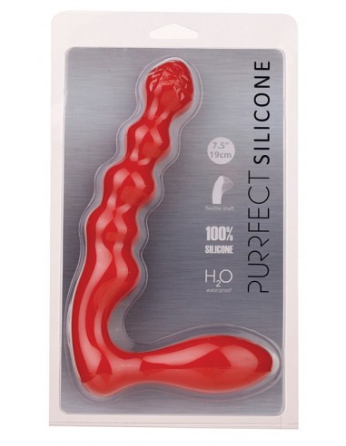 Korek Analny Purrfect Silicone Strapless Strap On - Duże Korki Analne - 2