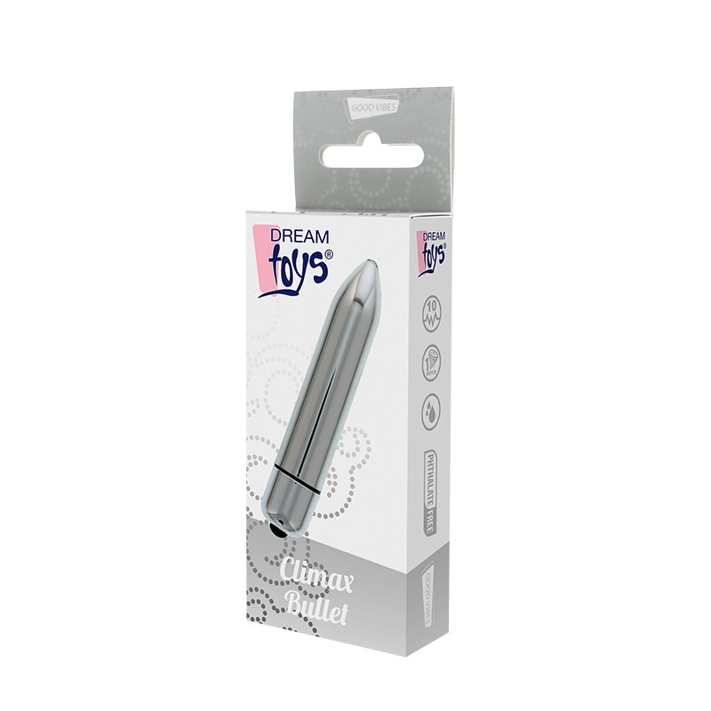 Kieszonkowy Wibrator Mini Climax - Mini Silver - 2