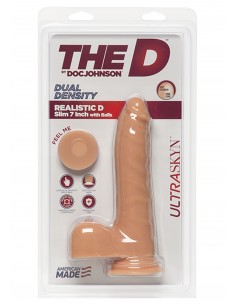 Dildo z Cyberskóry Slim 7 Inch ULTRASKYN - Dilda z cyberskóry - 1 2