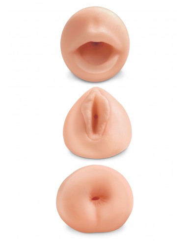 Sztuczna Pochwa All 3 Holes - Masturbatory i Sztuczne pochwy - 3