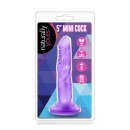 Dildo Naturally Yours 5 Inch Mini Cock - faktura żył, przyssawka, długość wprowadzana 12,7 cm - 2