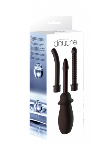 Gruszka Analna Douche Unisex Black - Pozostałe gadżety analne - 2