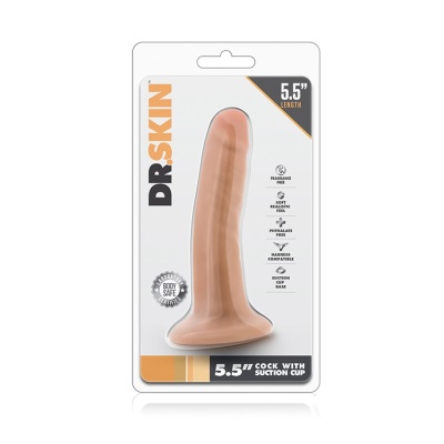 Dildo Z Cyberskóry Dr. Skin 5.5Inch Cock With Suction Cup - 1 2