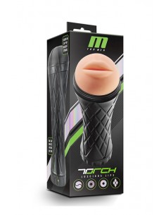 Sztuczna Pochwa M For Men The Torch Luscious Lips - Masturbatory i Sztuczne pochwy - 1 2