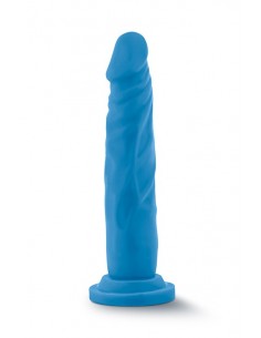 Dildo-NEO 7.5INCH DUAL DENSITY COCK NEON BLUE - Dilda realistyczne - 1