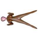 Nadmuchiwana lalka miłości Sandra - naturalne rozmiary, 3 otwory miłosne, stabilna pozycja stojąca - 4