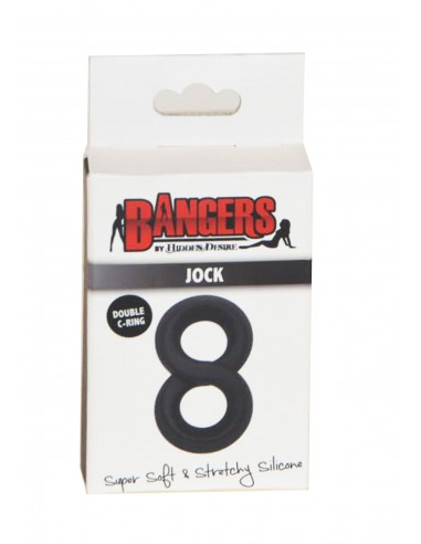 Pierścień na penisa Soft Silicone Jock C-Ring - Pierścienie erekcyjne niewibrujące - 2