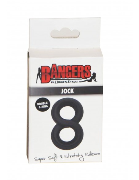 Pierścień na penisa Soft Silicone Jock C-Ring - Pierścienie erekcyjne niewibrujące - 2