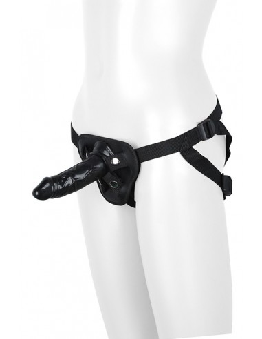BLAZE HARNESS WITH DILDO - Strap-ony, dilda na pasku bez wibracji - 1