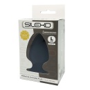 Korek analny Silexd Plug Model 1 L Black Box - termoreaktywny rdzeń Silexpan, wysokość 9 cm, Ø 4,8 cm - 2
