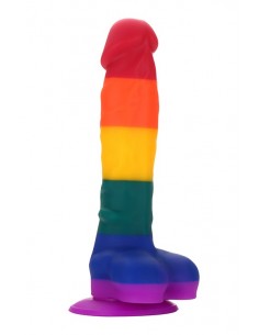 COLOURFUL LOVE COLOURFUL DILDO - Dilda realistyczne - 1