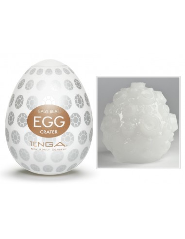 Tenga Egg Crater Single - Masturbatory i Sztuczne pochwy - 5