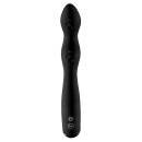 Wibrator analny Rebel P-Spot 23,5 cm z zakrzywioną końcówką i falistym trzonem - 3