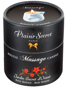 Massage Candle Red Wood 80 ml - Świece zapachowe do masażu - 1