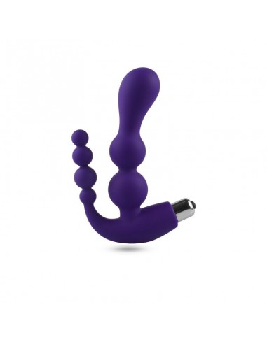 Stymulator- Fallo anale vibrante di design con doppia stimolazione - Masażery i stymulatory prostaty - 1