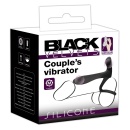 Wibrator dla par Couples Vibrator z podwójnym silnikiem, pierścieniem erekcyjnym i stymulatorem łechtaczki, długość 14 cm - 1