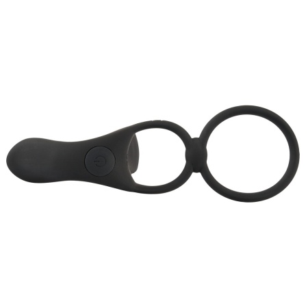 Wibrator dla par Couples Vibrator z podwójnym silnikiem, pierścieniem erekcyjnym i stymulatorem łechtaczki, długość 14 cm - 6