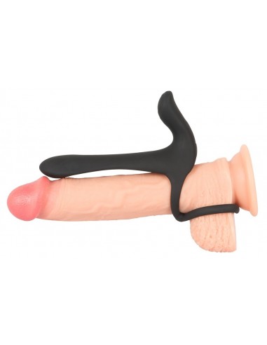Black Velvets Couples Vibrator - Strap-ony, dilda na pasku z wibracją - 9