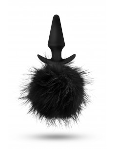 Anal Adventures Rabbit Tail Plug - Korki analne z ogonkiem - 1