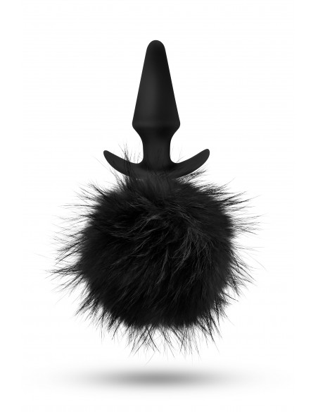 Anal Adventures Rabbit Tail Plug - Korki analne z ogonkiem - 1