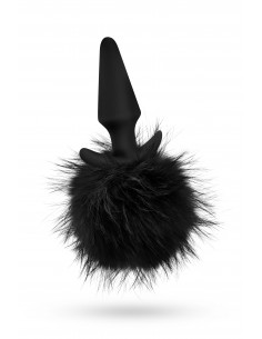 Anal Adventures Rabbit Tail Plug - Korki analne z ogonkiem - 1 2