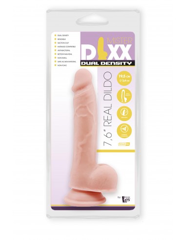 MR. DIXX 7.6INCH DUAL DENSITY DILDO - Dilda z cyberskóry - 6