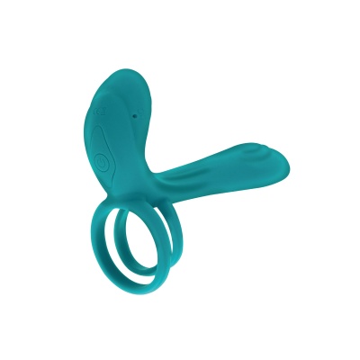 Wibrator dla par Couples Vibrator Ring z penetracją – 20 cm - 1