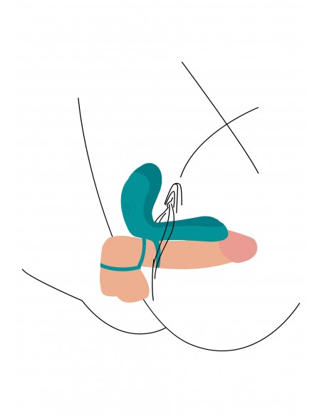 Couples Vibrator Ring - Pierścienie erekcyjne wibrujące - 4