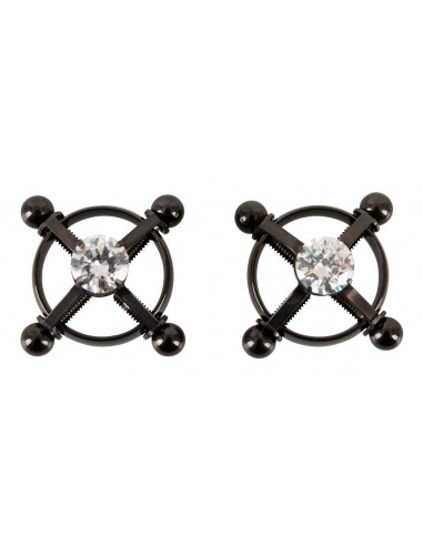 Bad Kitty Nipple Jewellery bla - Klamry i klipsy na sutki - 2