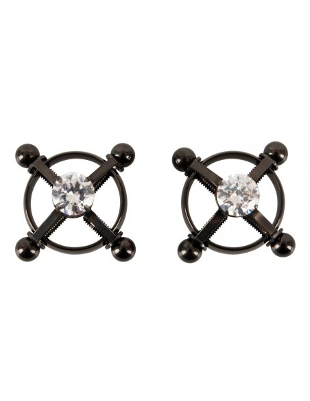 Bad Kitty Nipple Jewellery bla - Klamry i klipsy na sutki - 2