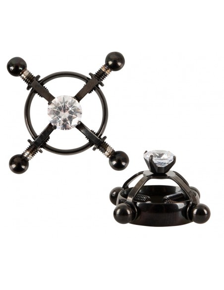 Bad Kitty Nipple Jewellery bla - Klamry i klipsy na sutki - 5