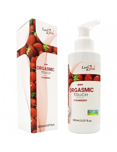 Orgasmic Touch Stawberry 150 ml - Olejki i żele do masażu - 1